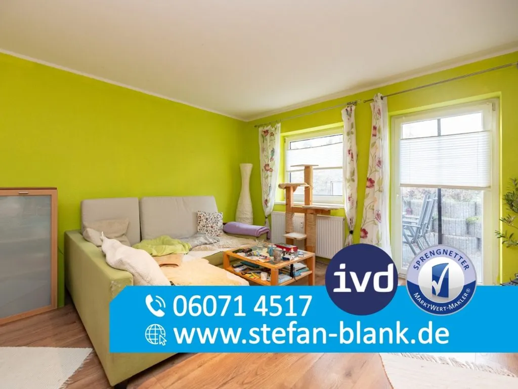 Immobilienangebot - Babenhausen - Alle - Lichtreich & ruhig – Charmante Souterrainwohnung